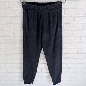 Adidas Men's Washed-Tye Dye Navy Black Sweat Pants Size Medium